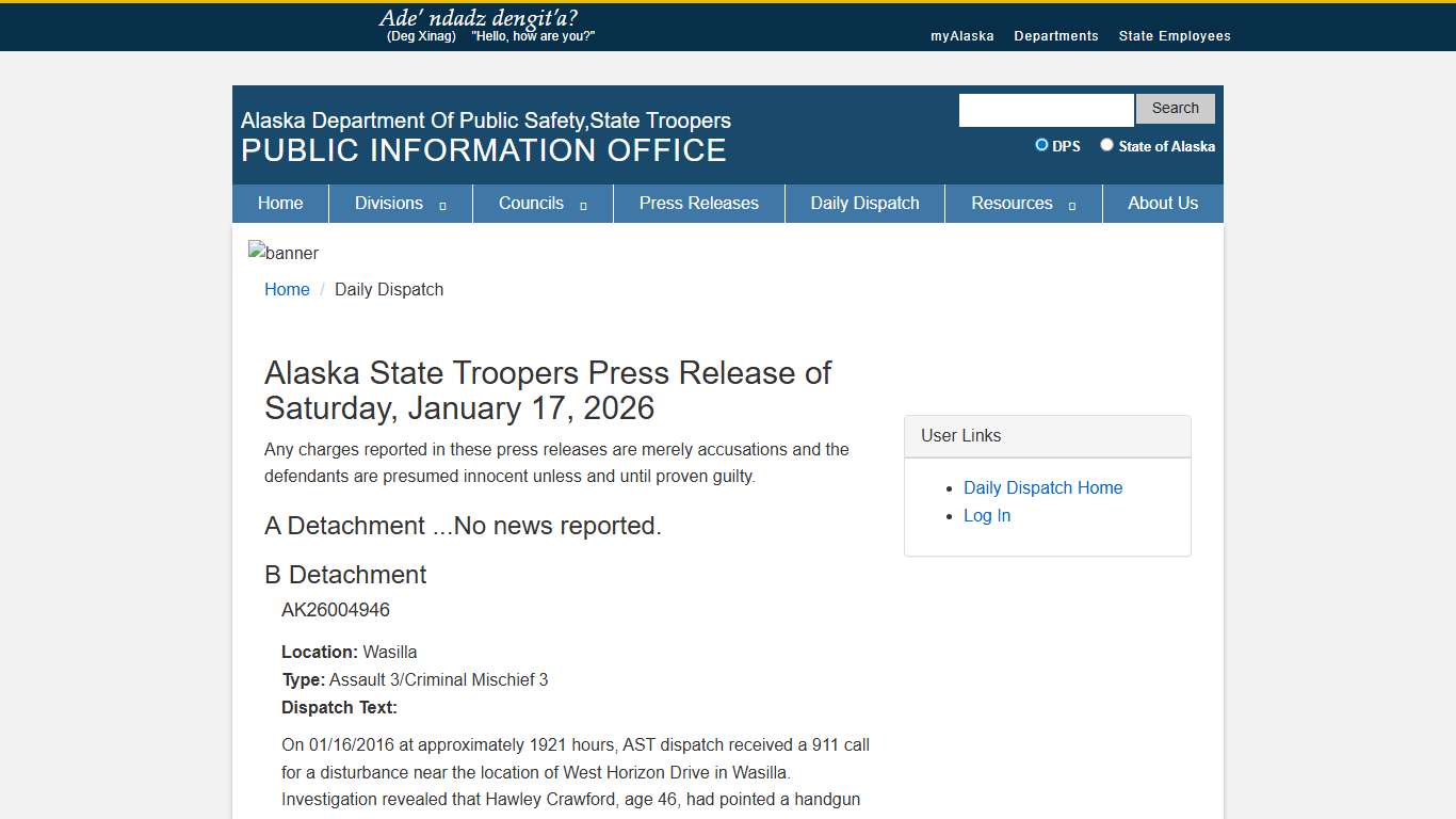 Department of Public Safety